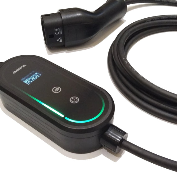 2026 Home Use EV Charger 32amps 7KW  Type1/Type2/AC Portable EV Charger Electric Car Home Fast Charger
